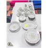Image 1 : VINTAGE 39 PIECE DYNASTY CHANTILLY FINE CHINA SET