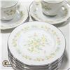 Image 2 : VINTAGE 39 PIECE DYNASTY CHANTILLY FINE CHINA SET