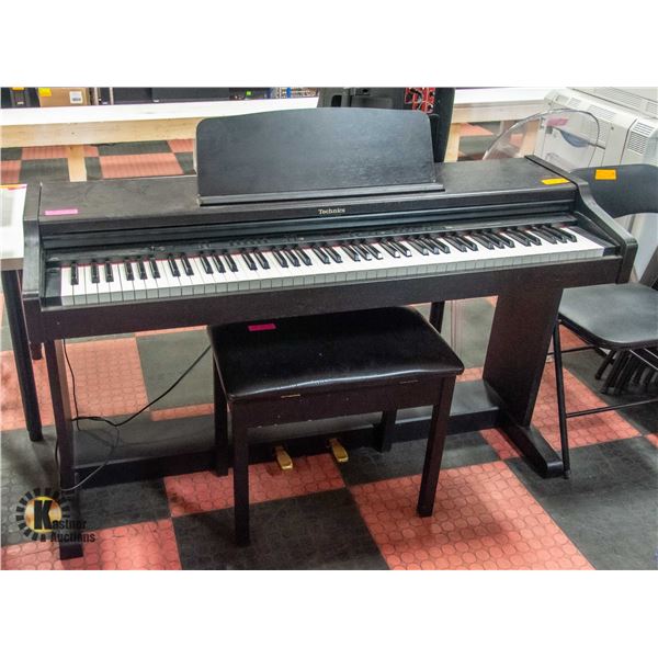 BAILIFF SEIZURE: TECHNICS MODEL SX-PX222 DIGITAL