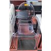 BAILIFF SEIZURE: CLEAR ACRYLIC CHAIR