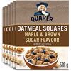 Image 1 : NEW CASE OF 6 QUAKER OATMEAL SQUARES MAPLE