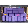 Image 1 : BAILIFF SEIZURE: LOT OF 19 PURPLE YOGA BLOCKS