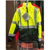 Image 1 : INSULATED JACKET HI VIS WITH REMOVABLE ARMS NEW