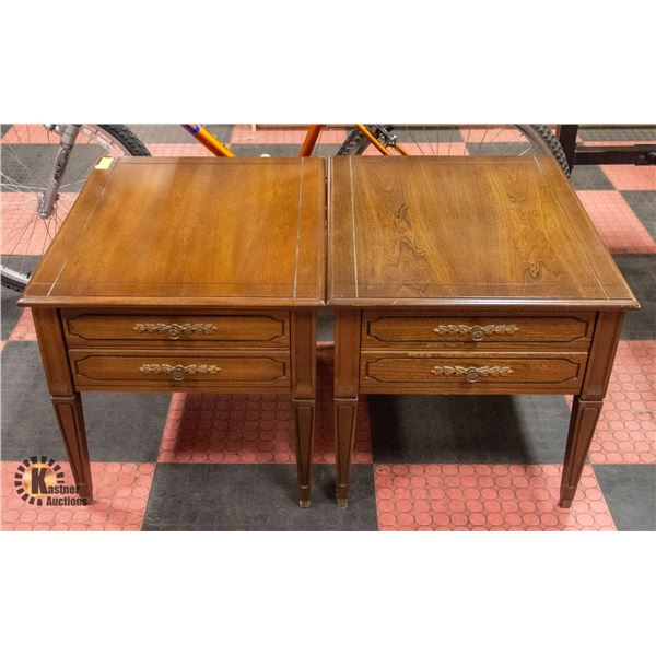 END TABLES (2) 21" X 26" X 21"