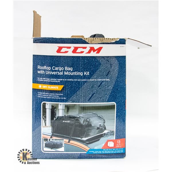 CCM ROOFTOP CARGO BAG W/NON-SLIP MAT 13 CUBIC FEET