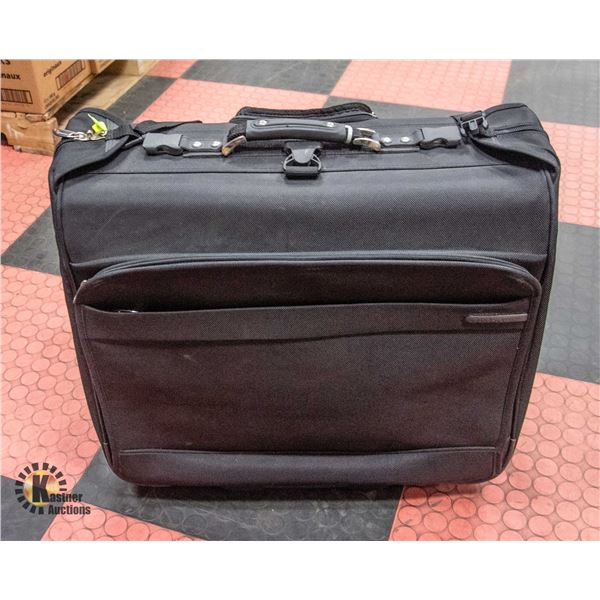 DELSEY FOLD UP SUITCASE WITH SUIT