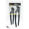 Image 1 : 2 PIECE GROOVE JOINT PLIER SET
