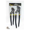 Image 1 : 2 PIECE GROOVE JOINT PLIER SET