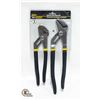 Image 1 : 2 PIECE GROOVE JOINT PLIER SET