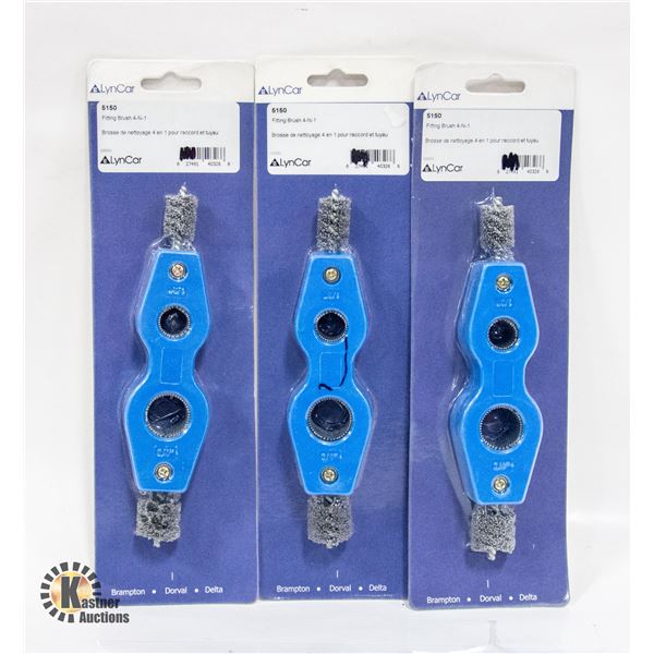 SEALED (3) LYNCAR FITTING BRUSH