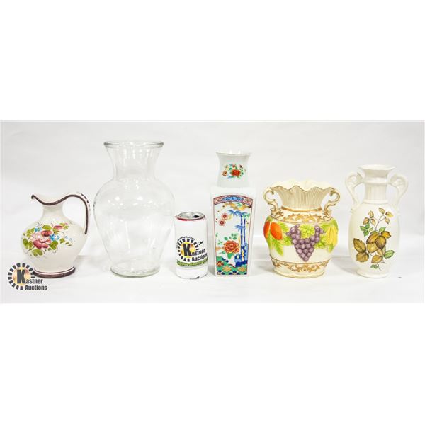 5 VASES