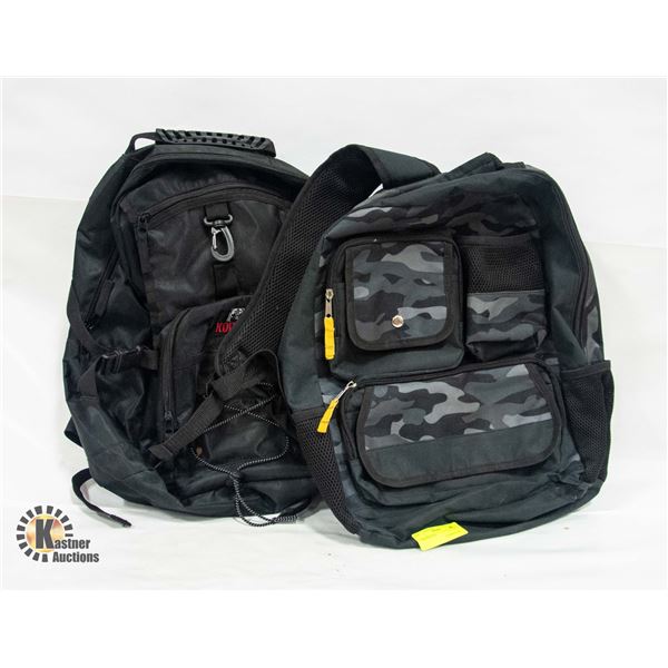 2 BACKPACKS