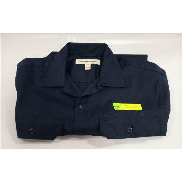 NAVY BLUE WORK SHIRT NEW