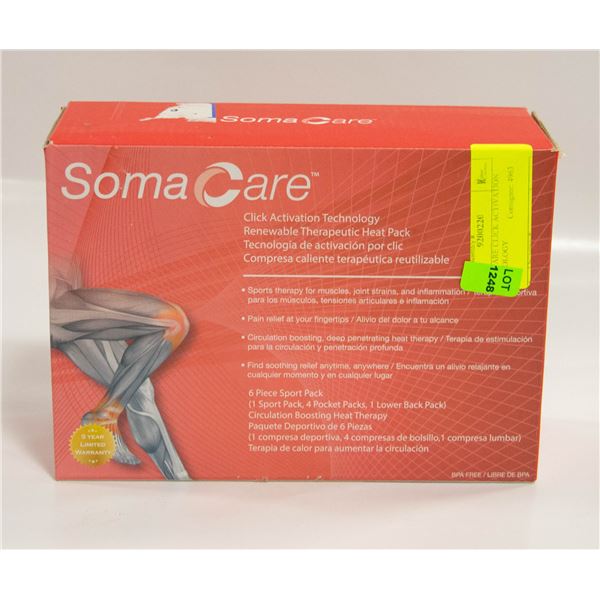 SOMA CARE CLICK ACTIVATION TECHNOLOGY