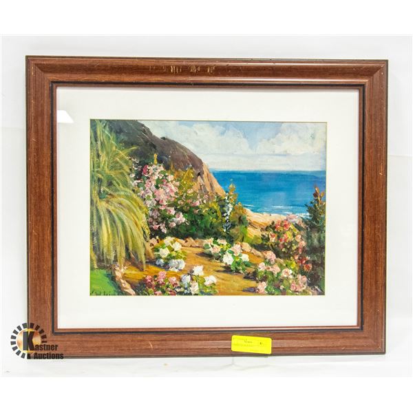 FRAMED OIL PAINTING