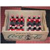 Image 1 : WOODEN COCA-COLA CRATE WITH COLLECTOR BOTTLES