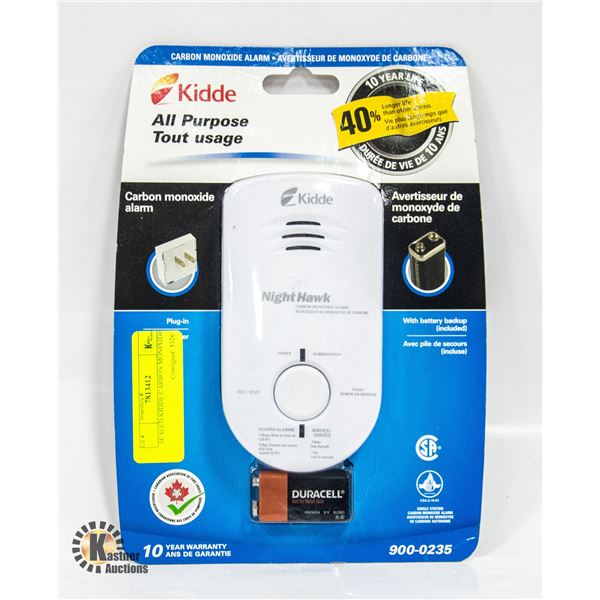 SEALED KIDDE CARBON MONIXIDE