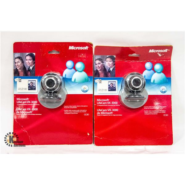 SEALED (2) LIFECAM VX-3000