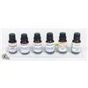 Image 1 : NEW 6 BOTTLES 15 ML ESSENTIAL OILS