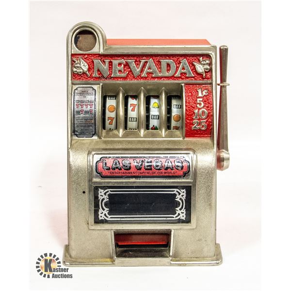 VINTAGE NEVADA COUNTER TOP SLOT MACHINE