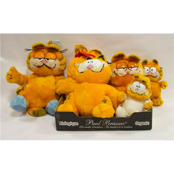 VINTAGE GARFIELD COLLECTION SIX PIECES