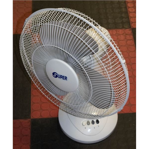18 INCH OSCILLATING TABLE FAN 3 SPEED