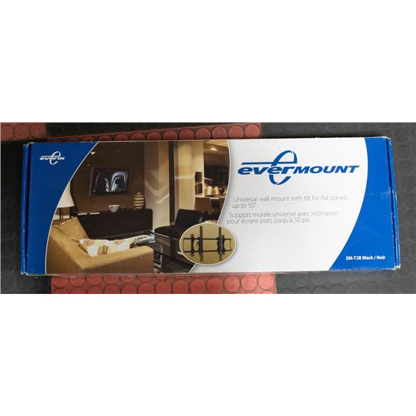 UNIVERSAL WALL MOUNT FOR FLAT PANELS UP TO 50"