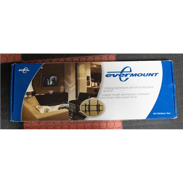 UNIVERSAL WALL MOUNT FOR FLAT PANELS UP TO 50"