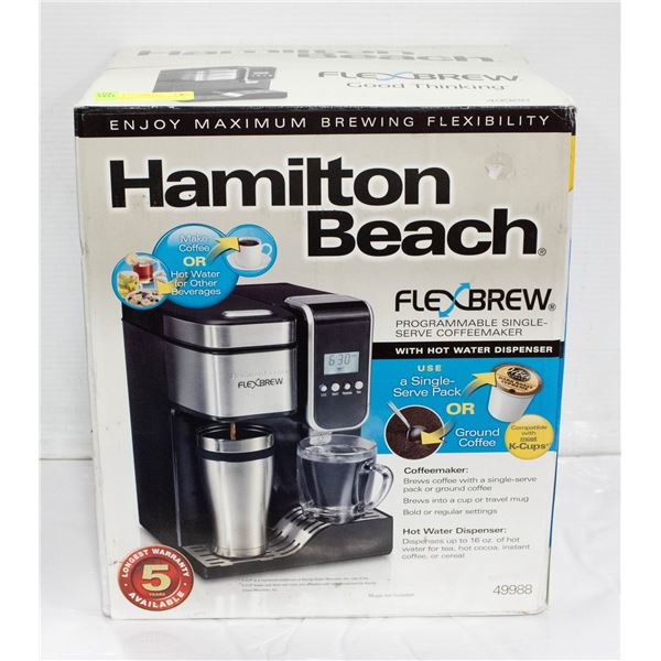 NEW IN BOX HAMILTON BEACH FLEXBREW