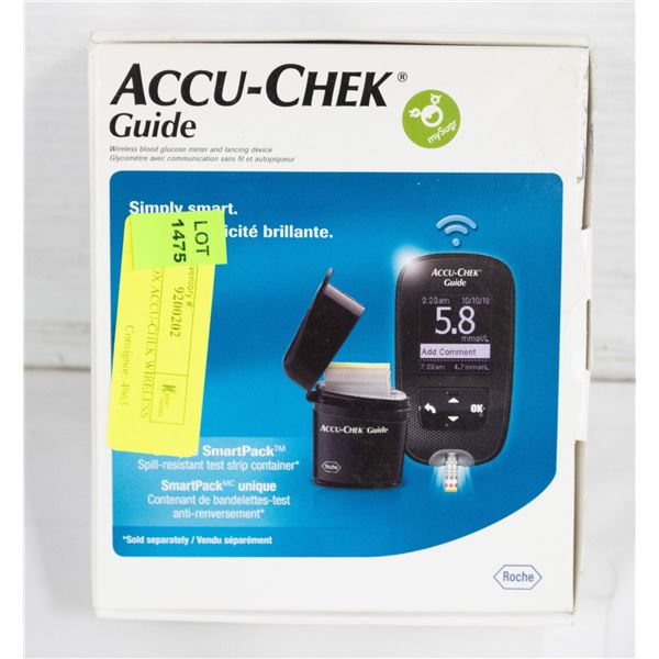 NEW IN BOX ACCU-CHEK WIRELESS BLOOD