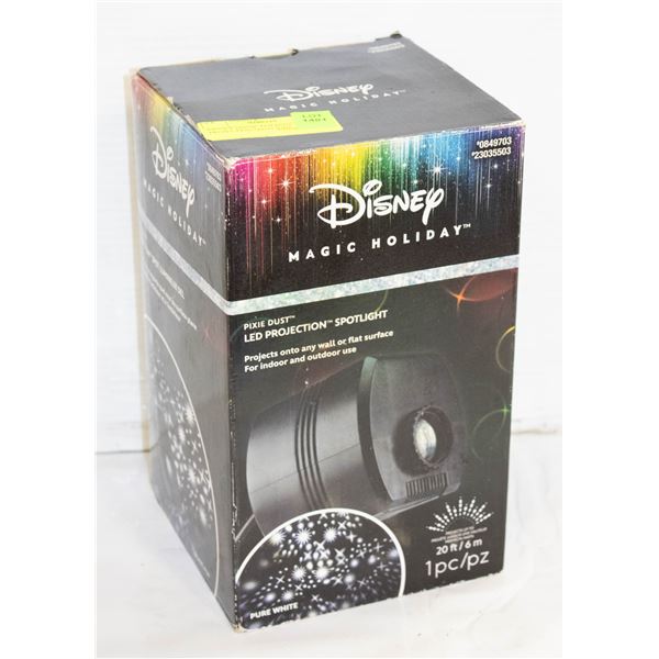 DISNEY MAGIC HOLIDAY LED PROJECTION SPOTLIGHT