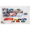 FLAT OF NEW & USED HOTWHEELS CARS