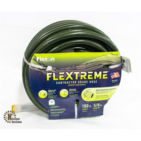 FLEXON FLEXTREME CONTRACTOR GRADE HOSE, 100 FT