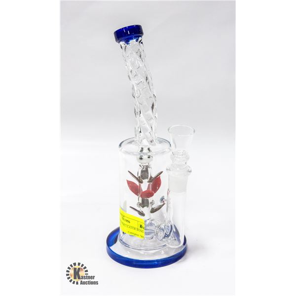 10" FLOWER PERCULATOR BONG WITH BOWL NEW