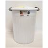Image 1 : STERILITE 24QT UTILITY GARBAGE CAN W/LID