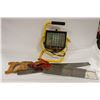 Image 1 : 2 HAND SAWS & WORKLIGHT