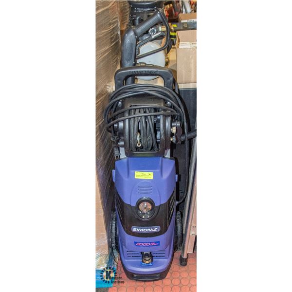 Simonize SIMONIZE 2000PSI PRESSURE WASHER MODEL XF16