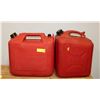 Image 1 : 2 X 20 LITER GAS CANS