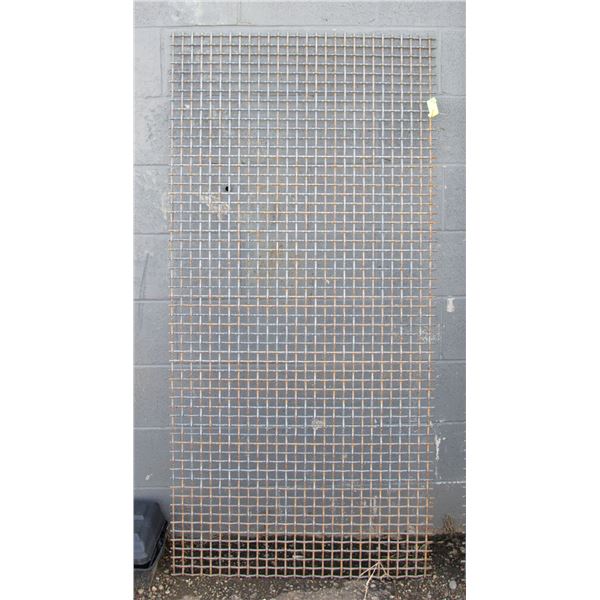 64" X 30.75" HIGH CARBON STEEL SCREEN