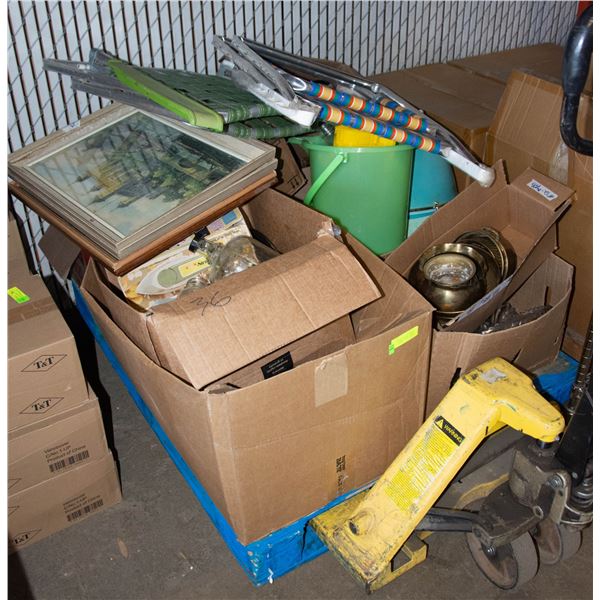 PALLET OF ESTATE MISC ITEMS