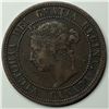 Image 2 : Canadian Large Cent 1882 VF+ OBV2