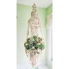 Image 1 : MULTI TIERED SEASHELL NET PLANT HOLDER
