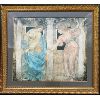 Image 1 : FRAMED MEDITERRANEAN WALL ART PRINT
