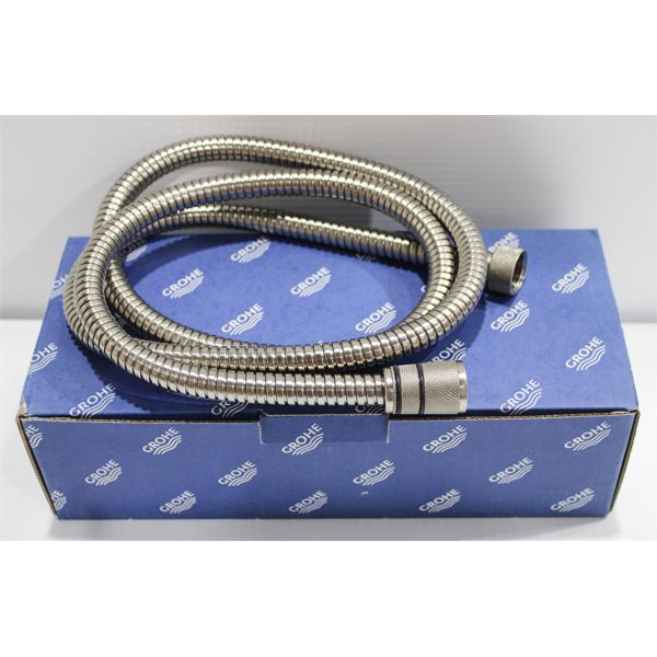 GROHE BRUSHED NICKEL SHOWER HOSE 59"