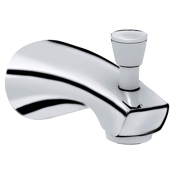 GROHE CHROME DIVERTER TUB SPOUT
