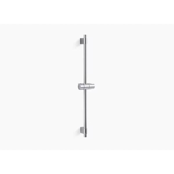 KOHLER POLISHED CHROME AWAKEN 24" SHOWER SLIDEBAR 