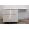 Image 1 : CULTURED MARBLE BATHROOM VANITY /W SINK