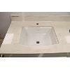 Image 3 : CULTURED MARBLE BATHROOM VANITY /W SINK