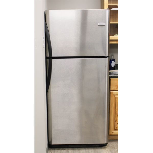 FRIGIDAIRE 15 CU.FT. STAINLESS STEEL FRIDGE