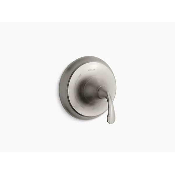 KOHLER BRUSHED NICKEL RITE-TEMP VALVE TRIM